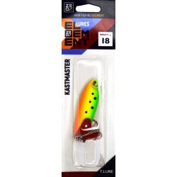 Блешня на хижака, коливна, ZEOX Kastmaster, вага 18г, колір Fire Tiger